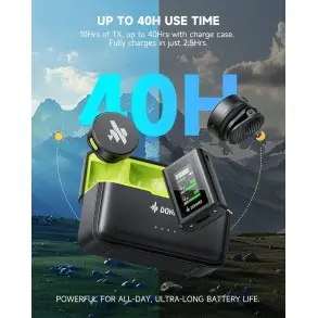 Microfono Corbatero para Celulares con estacion de carga DONNER EC6967