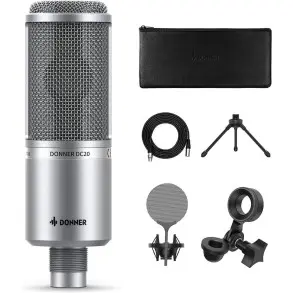 Microfono Condenser DONNER EC2800 Diafragma Grande