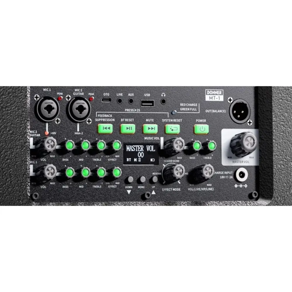 Sistema PA con Bluetooth DONNER EC7210