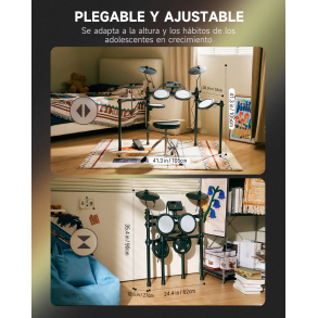 Bateria Electronica para Niños DONNER EC7169