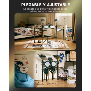 Bateria Electronica para Niños DONNER EC7169