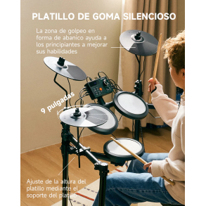 Bateria Electronica para Niños DONNER EC7169