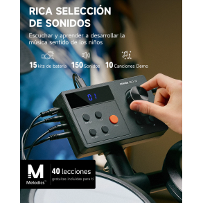 Bateria Electronica para Niños DONNER EC7169