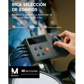 Bateria Electronica para Niños DONNER EC7169