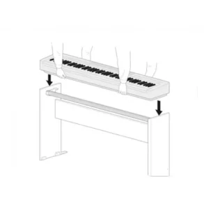 Soporte para Teclados Yamaha P-143/P-145/P-223 L100B