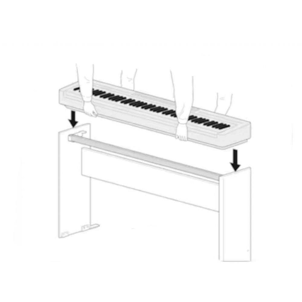 Soporte para Teclados Yamaha P-143/P-145/P-223 L100B