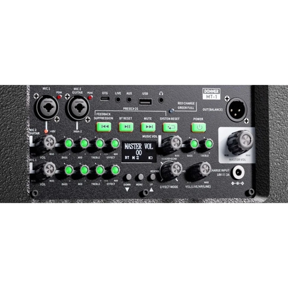 Pack Mixer 4 Canales + Bafles 8" + Microfonos Inalambrico + Soportes