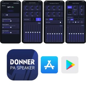 Pack Mixer 4 Canales + Bafles 8" + Microfonos Inalambrico + Soportes