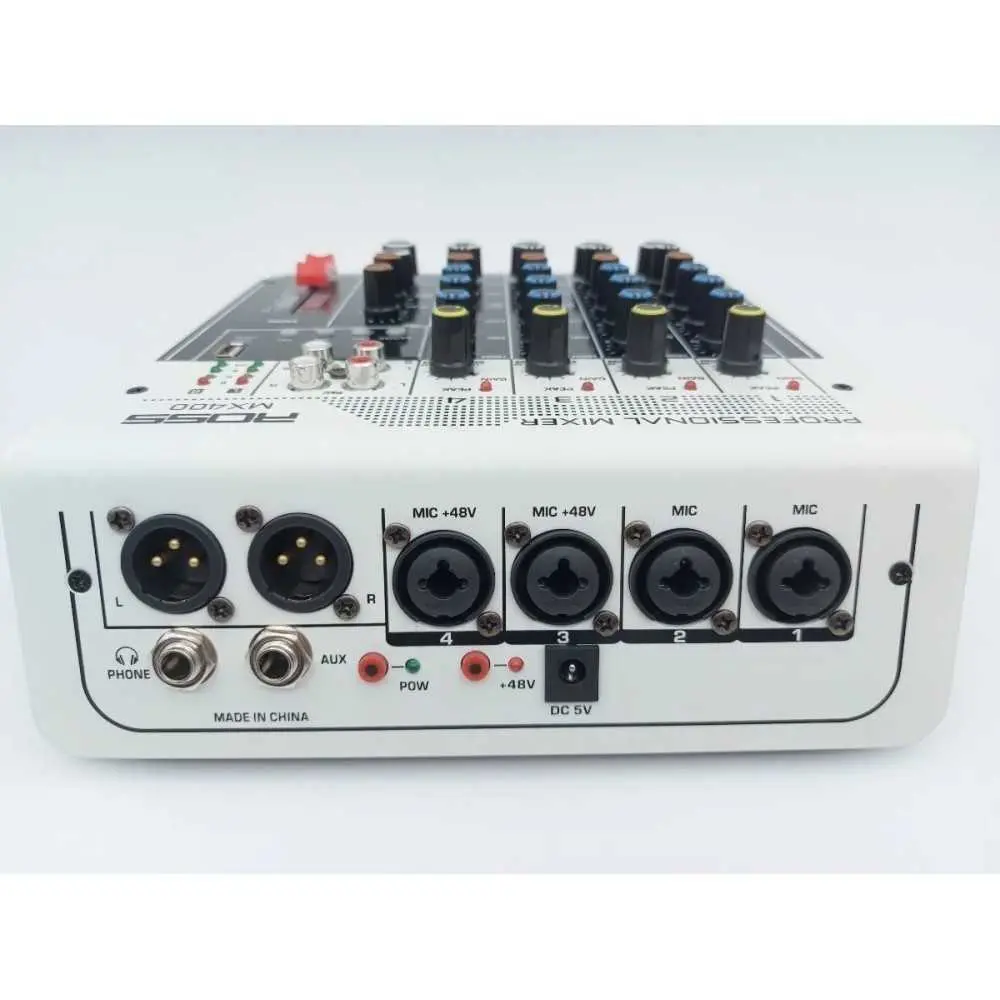 Pack Mixer 4 Canales + Bafles 8" + Microfonos Inalambrico + Soportes