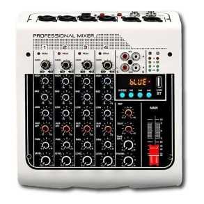 Pack Mixer 4 Canales + Bafles 8" + Microfonos Inalambrico + Soportes