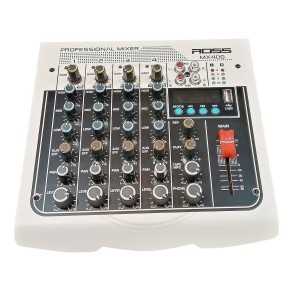 Pack Mixer 4 Canales + Bafles 8" + Microfonos Inalambrico + Soportes
