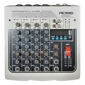 Pack Mixer 4 Canales + Bafles 8" + Microfonos Inalambrico + Soportes