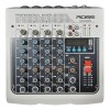 Pack Mixer 4 Canales + Bafles 8" + Microfonos Inalambrico + Soportes