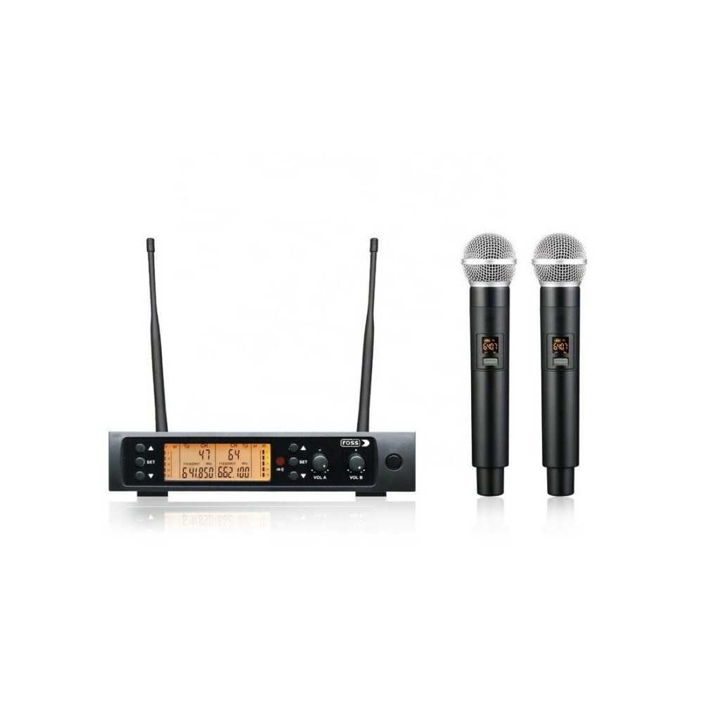 Pack Mixer 4 Canales + Bafles 8" + Microfonos Inalambrico + Soportes