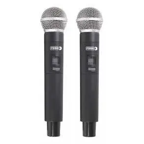 Pack Mixer 4 Canales + Bafles 8" + Microfonos Inalambrico + Soportes