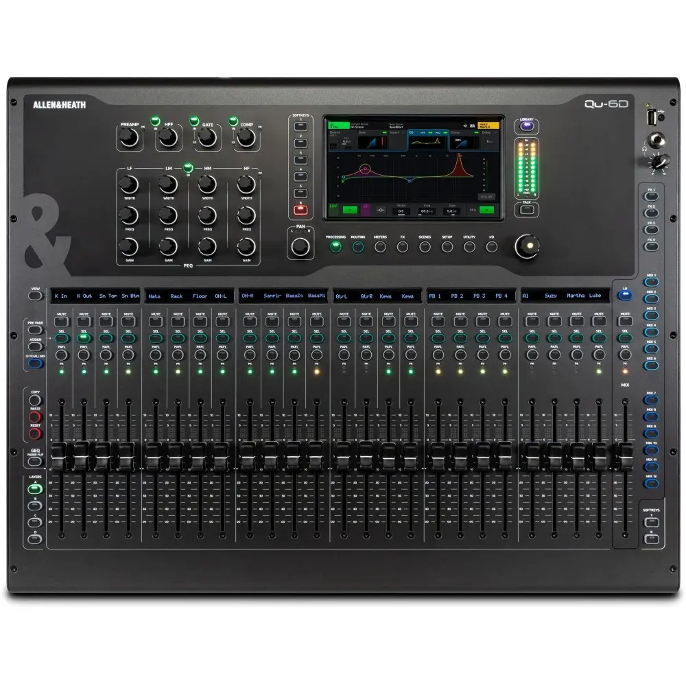 Mixer Digital 38 Canales Allen & Heath QU-6D