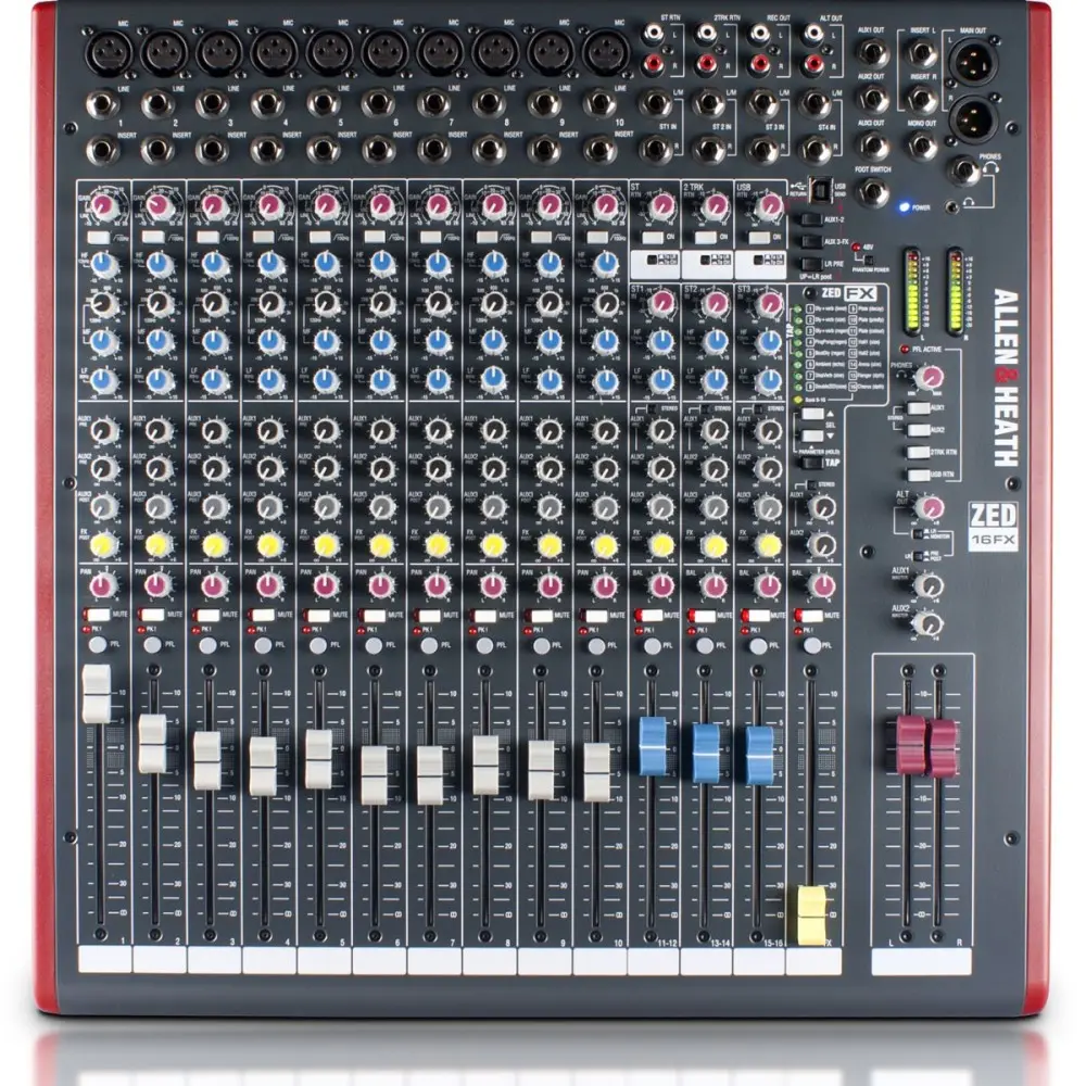 Mixer 16 Canales Allen & Heath ZED16FX