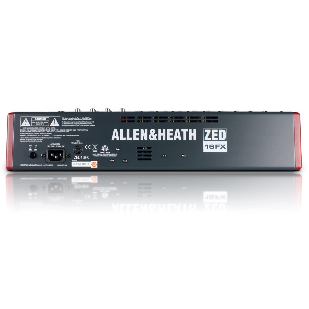 Mixer 16 Canales Allen & Heath ZED16FX