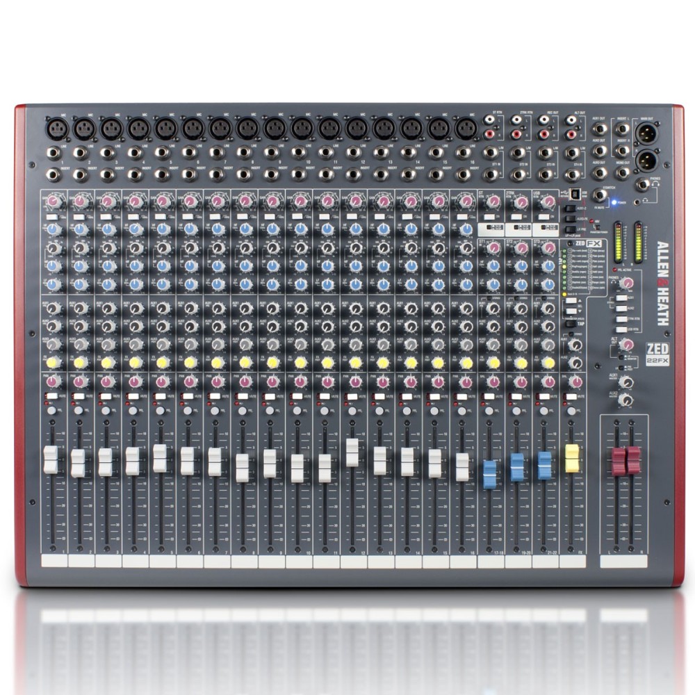 Mixer 22 Canales Allen & Heath ZED22FX