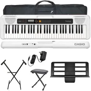 Teclado Casio Cts200 Funda Pie Banqueta CTS200WEPack