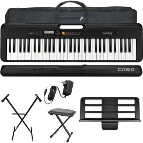 Teclado Casio Cts200 Funda Pie Banqueta CTS200BKPack