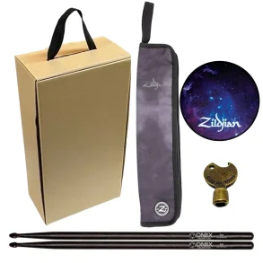 Box Drum 1 Pad + Palos + Funda + Llave de Afinar 3 en 1