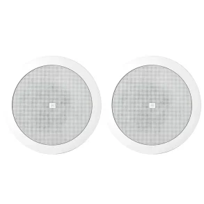 Kit X2 Parlantes Empotrar Techo Jbl Control 47hc Blanco 75w