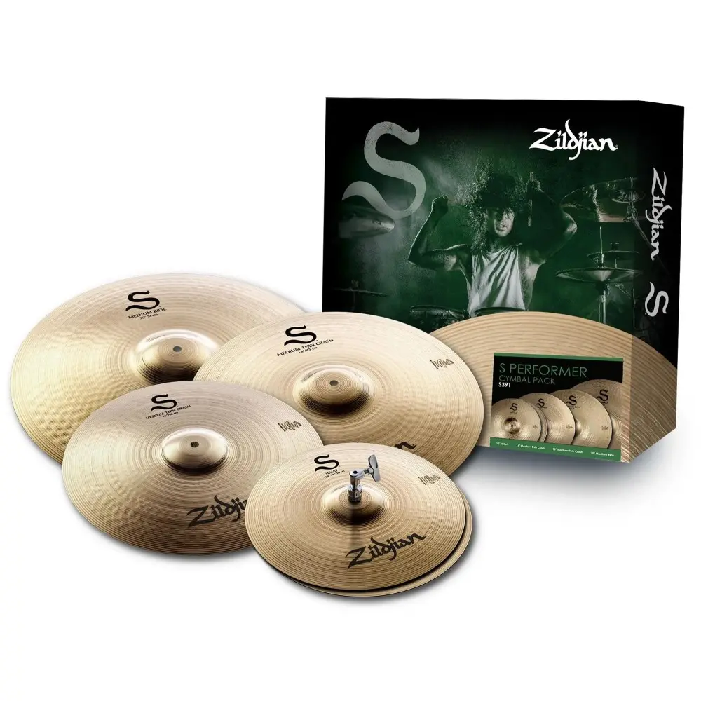 Set de Platillos 14" 16" 18" 20" S Series Zildjian S391