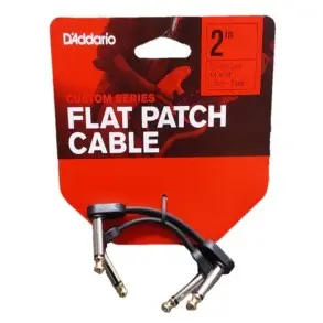 Pack 2 Cables Plug Plug 5 Cm Interpedal Daddario