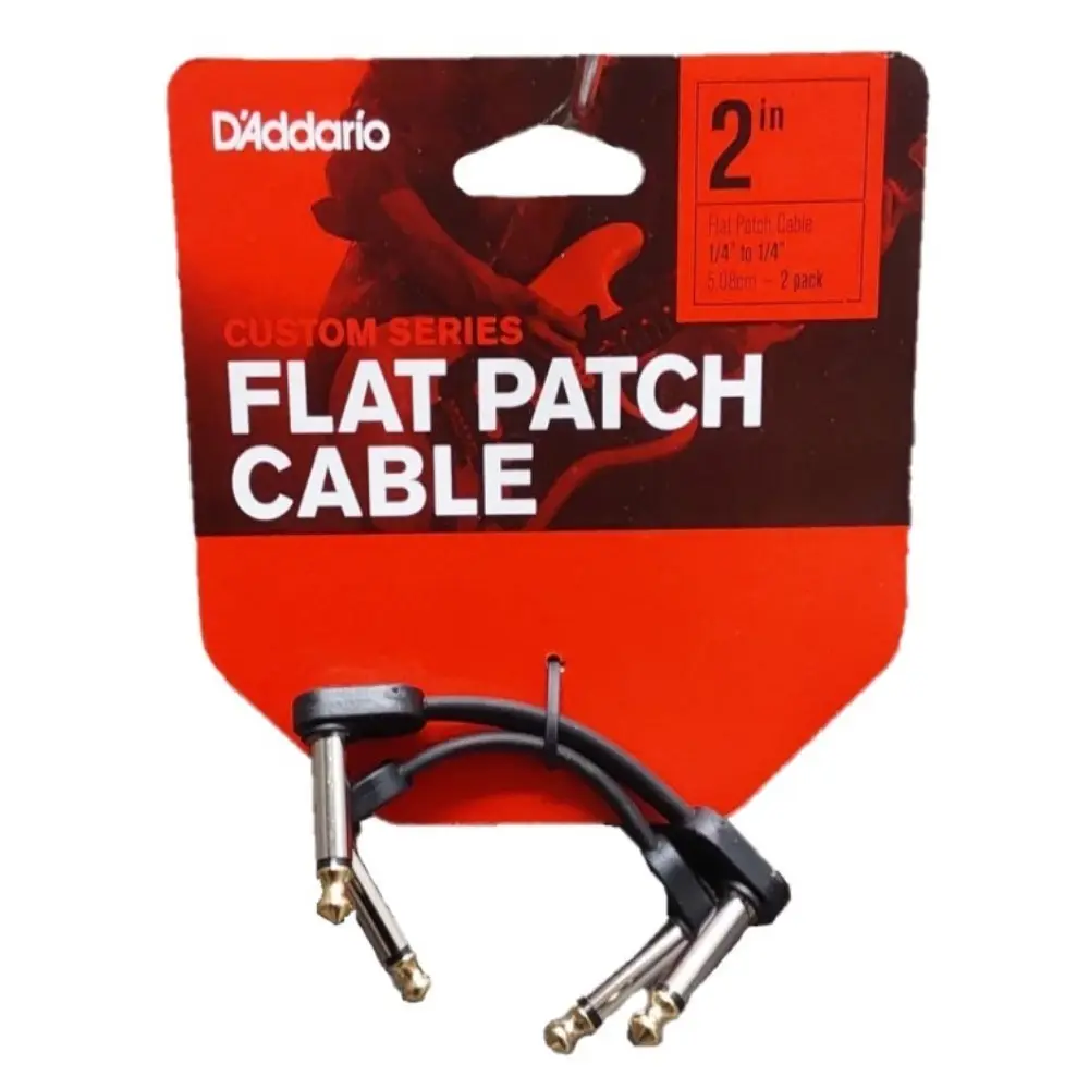 Pack 2 Cables Plug Plug 5 Cm Interpedal Daddario
