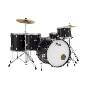 Bateria Roadshow 5 Cuerpos Bombo 22" 4 Fierros con Banqueta y Portapalillos Pearl RS525WFC/C 31