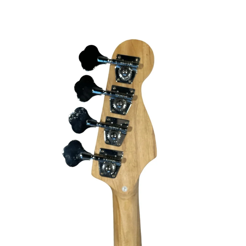 Bajo Eléctrico Zurdo Leonard Precision 4 Cuerdas Rojo Metálico OUTLET