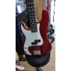 Bajo Eléctrico Zurdo Leonard Precision 4 Cuerdas Rojo Metálico OUTLET