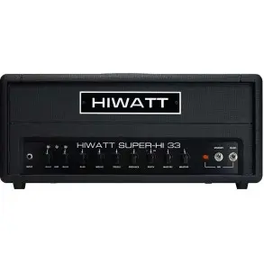 Cabezal Amplificador de Guitarra Valvular Hiwatt SUPER-HI 33