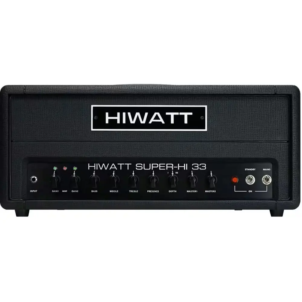 Cabezal Amplificador de Guitarra Valvular Hiwatt SUPER-HI 33