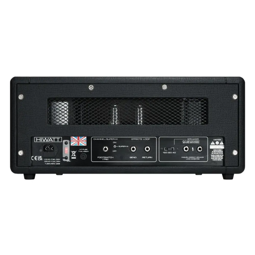 Cabezal Amplificador de Guitarra Valvular Hiwatt SUPER-HI 33