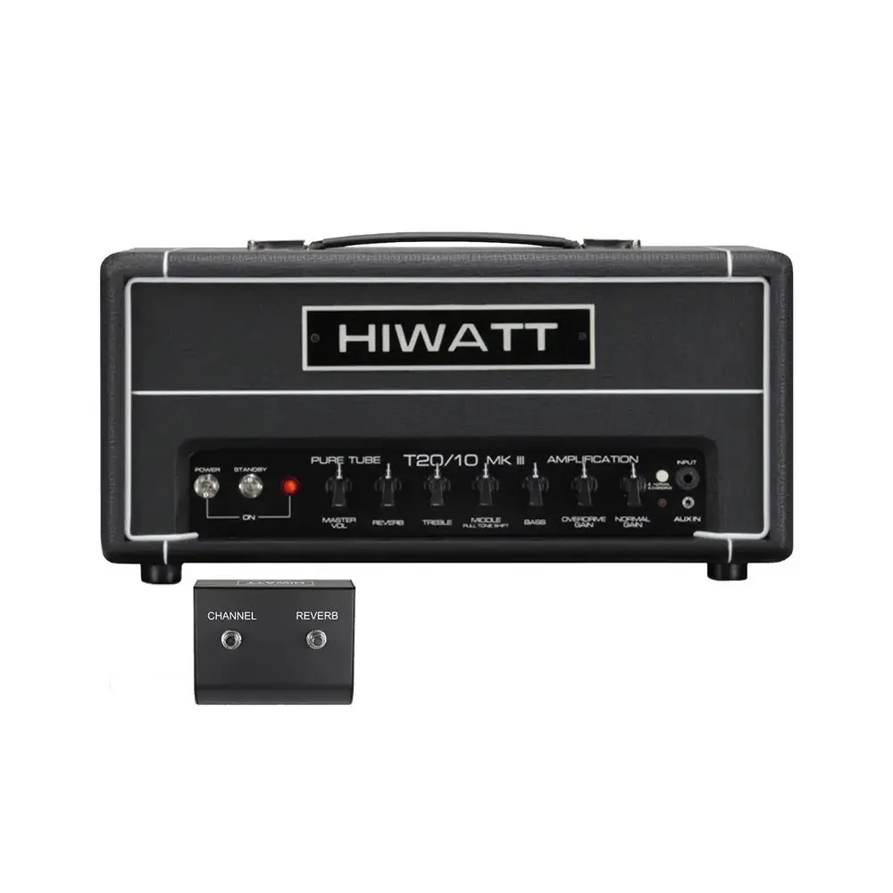 Cabezal Amplificador de Guitarra Valvular Hiwatt T20/10 HEAD