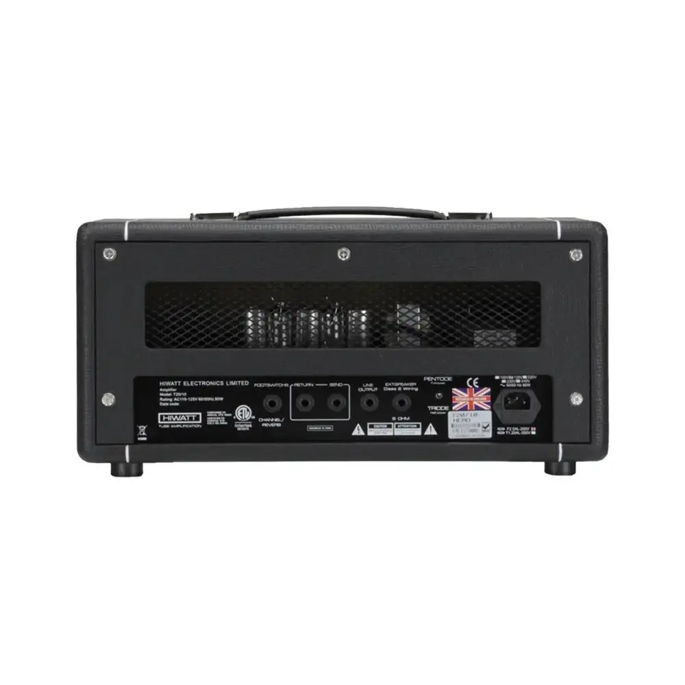 Cabezal Amplificador de Guitarra Valvular Hiwatt T20/10 HEAD