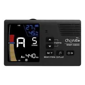 Metronomo Afinador Cromático Cherub 5 En 1 Wmt-565c