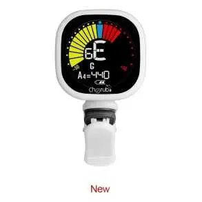 Afinador Clip Flex 360 Cromatico Guitarra Bajo Recargable