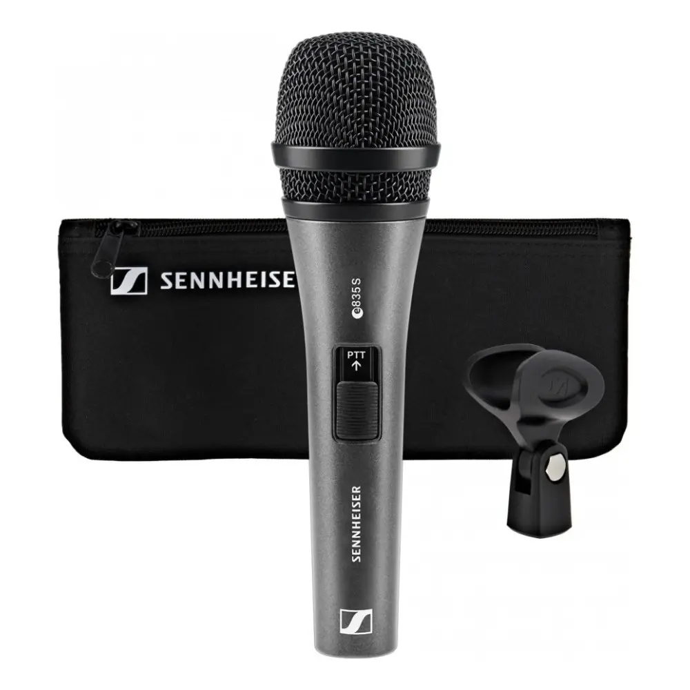 Microfono Dinamico Cardioide Sennheiser E 835 S Vocal de Mano