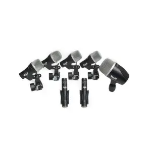 Paquete de micrófonos para batería de 7 piezas: (3) D29, (2) C9, D19 y D10 Cad STAGE7