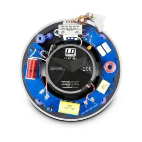 Parlante de pared de 2 vías sin marco de 6,5" y 100 V Ld Systems CFL62100V