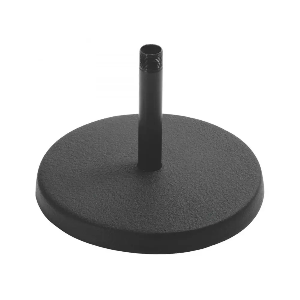 Soporte de micrófono de escritorio On Stage DS7100B con base redonda pesada