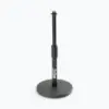Soporte de micrófono para escritorio ajustable On Stage DS7200B con base redonda