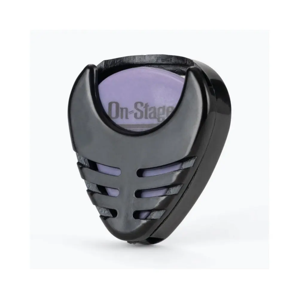 Balde Con 100 Porta Púas para guitarra On Stage GSAPK6500 autoadhesivo