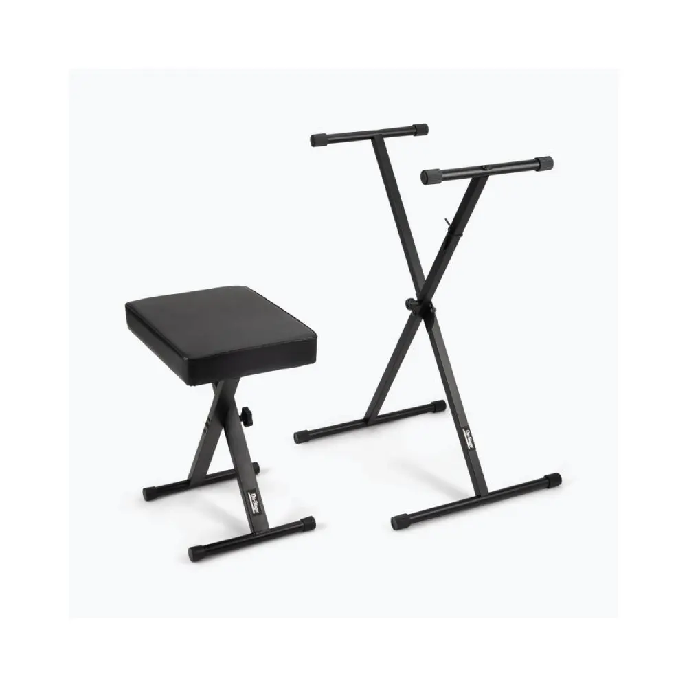 Paquete de Soporte de Teclado y Taburete On Stage KPK6500