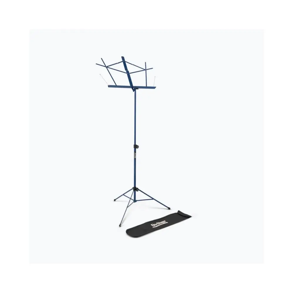 Atril compacto para partituras con bolsa On Stage SM7122DBB