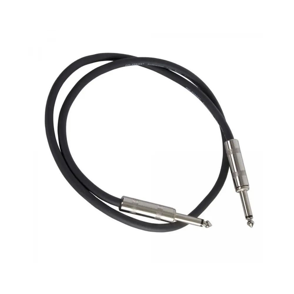 Cable de Parlante 90cm plug a plug On Stage SP14-3 Cabezal a Caja