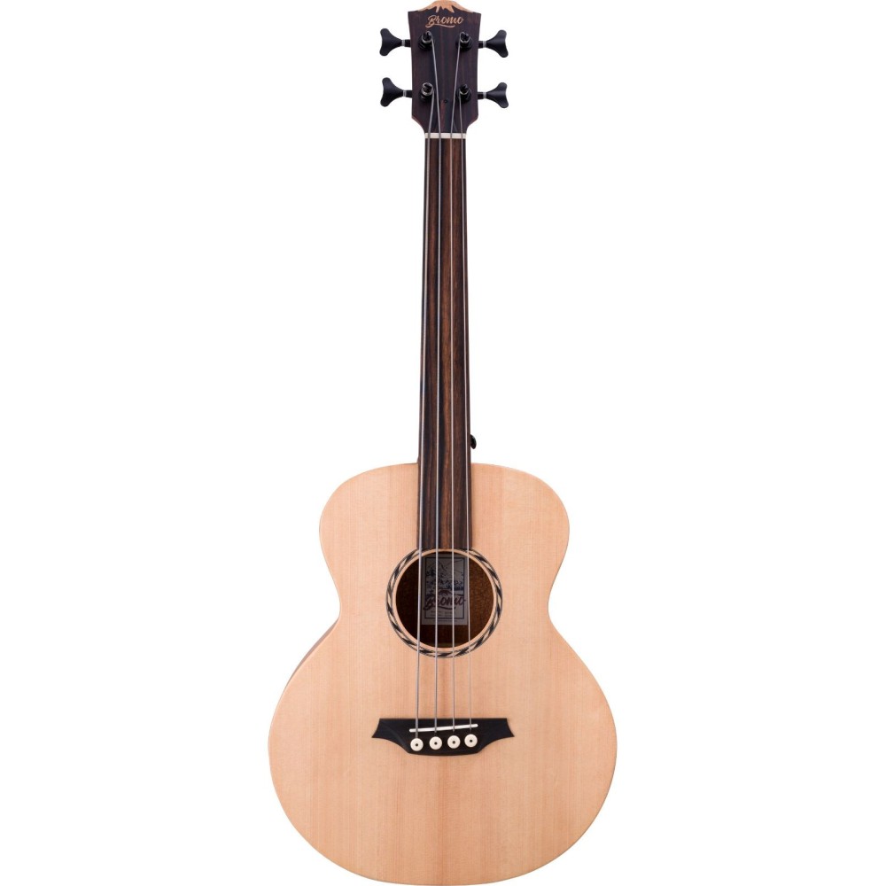 Bajo Electroacustico Fretless Bromo BAT8EFL BASS